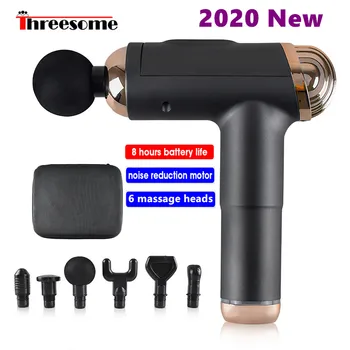 

2020 New Massage Gun Display screen Deep Muscle Sports Therapy Massager Pain Relief Slimming Shaping Small Exercising Massager