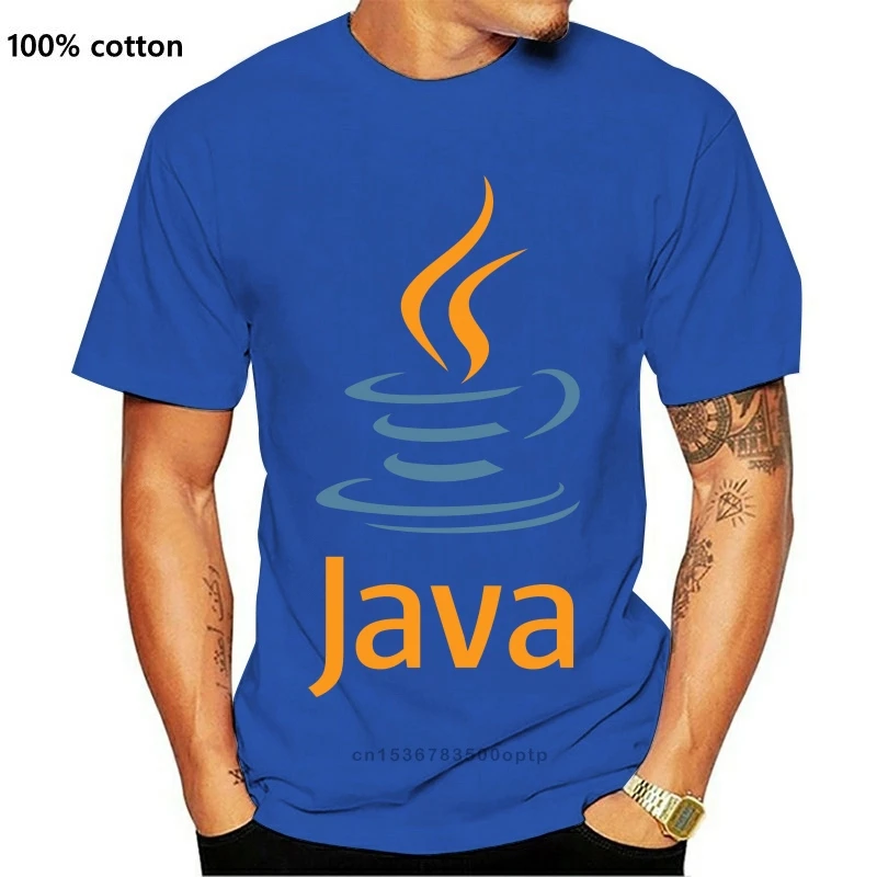 Новый Java (язык программирования) Логотип Черный футболки S 5XL|Футболки| |