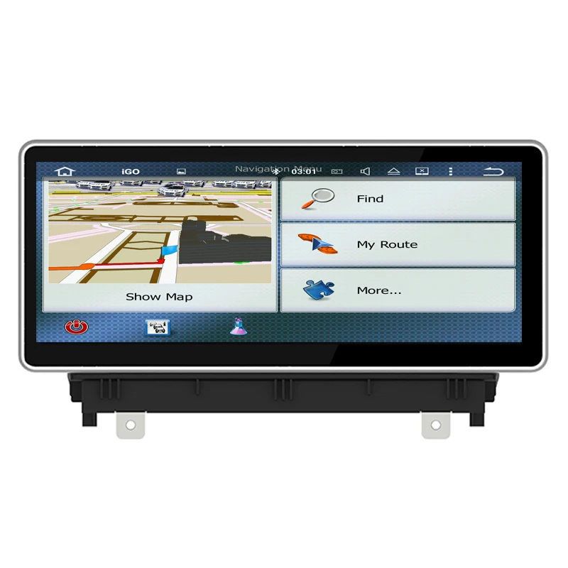 NAVITOPIA 10,25 дюймов 4G+ 64G четырехъядерный Android 9,0 Автомобильный gps навигация для Audi A3(-), с AUX, левый руль