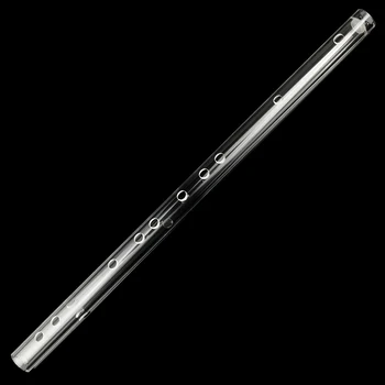 

C Key 8 Holes Chinese Flute Acrylic Transparent Musical Instrument High Quality Woodwind Instrument Dizi Flute