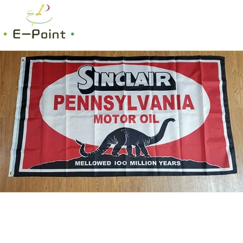 

USA Sinclair Gas & Oil Flag 60*90cm (2x3ft) 90*150cm (3x5ft) Size Christmas Decorations for Home and Garden