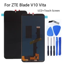 ZTE 블레이드 V10 용 Vita LCD 디스플레이 유리 터치 스크린 Digitizier 교체 어셈블리 zte V 10 Vita 전화 부품 수리 키트