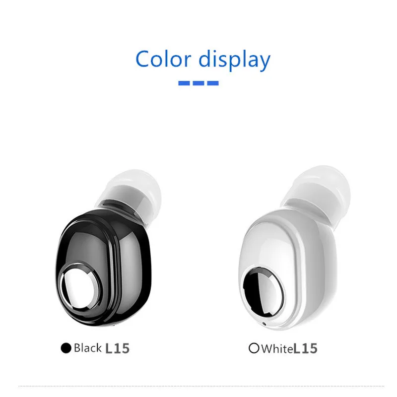 Горячие Мини беспроводные L15 Bluetooth наушники V5.0 стерео наушники вкладыши для спорта бег наушники для Android IOS