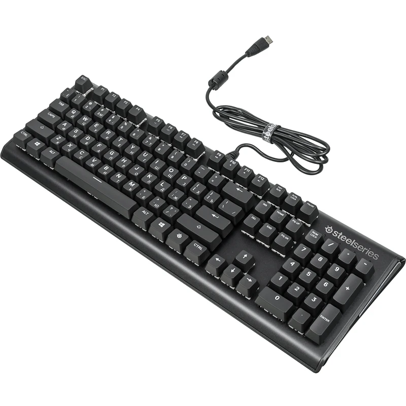 Клавиатура Steelseries Apex M750- RU Layout механическая черный USB for gamer LED