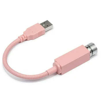 

Car Auto Red Roof Ceiling USB Night Atmosphere Light Lamp Adjustable Head 0.15W