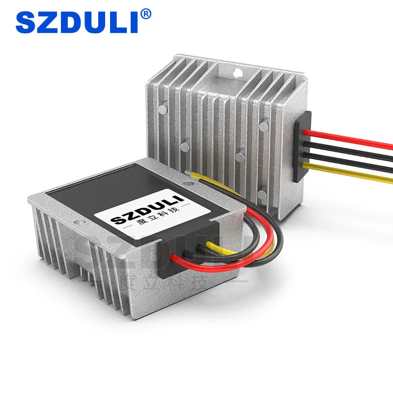 

12V to 15V DC power boost module 9~14V to 15V vehicle power transformer module converter waterproof CE RoHS