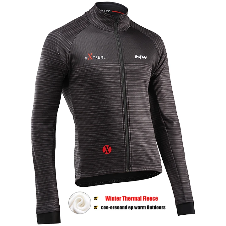 NW профессиональная командная велосипедная куртка, зимняя теплая флисовая Джерси для езды на велосипеде Northwave, теплая велосипедная куртка для езды на велосипеде MTB