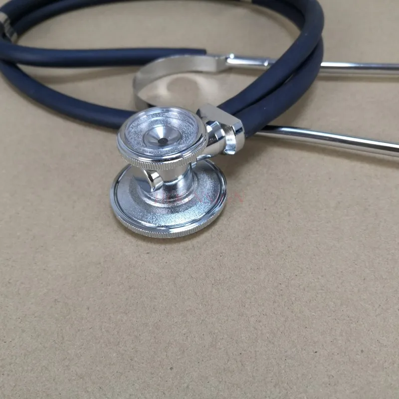 stethoscope cardiology box and black Stethoscope stainless steel double-sided stethoscope pediatric double-sided