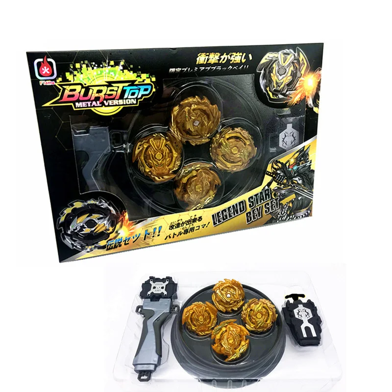 Riginal Box Beyblades Burst для продажи Металл Fusion 4D с пусковой установкой и арена спиннингом Набор детских игр Игрушки AA