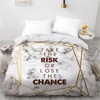

3D Printed Custom Design Duvet Cover Quilt Comforter Blanket Case Covers Bedding Set Bed Linen Simple 260*230 Home Textile