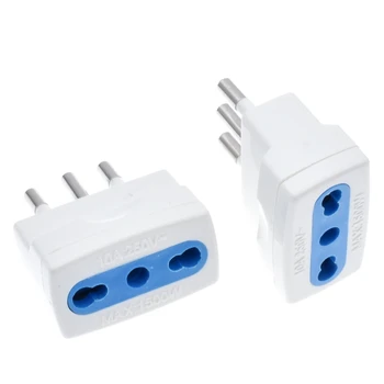 

European 2 pin EU 4.0mm to Italy mini travel plug adapter best for travel accessories 250V 10A