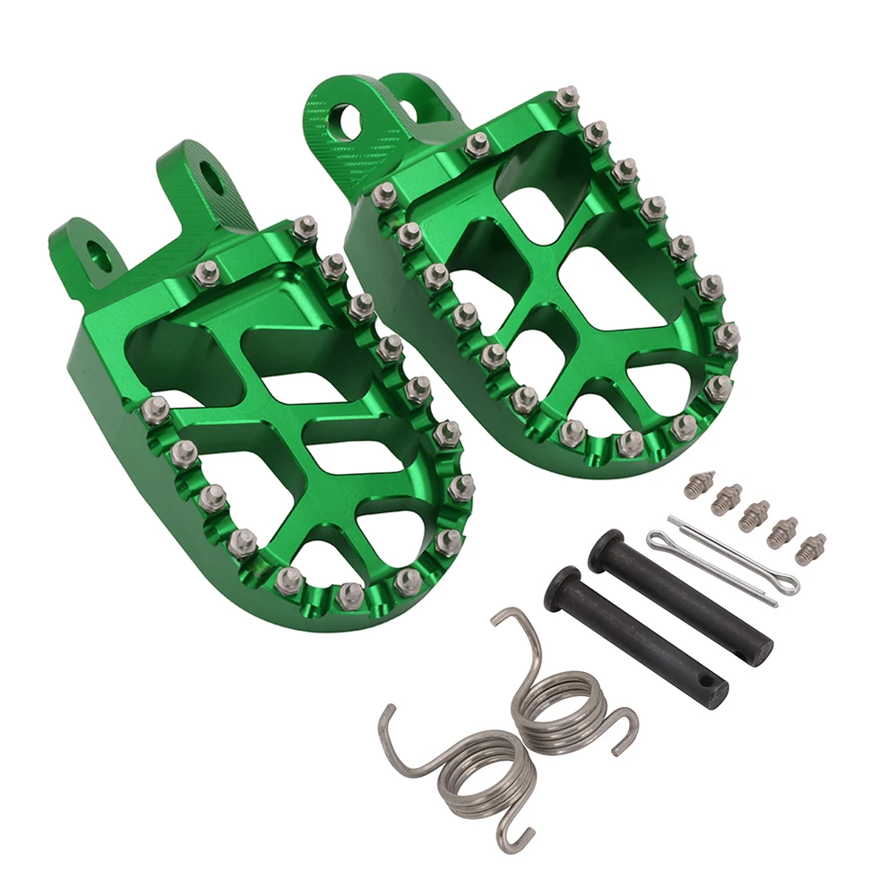 Подножки для мотоцикла с ЧПУ подножки KAWASAKI KLX250R KLX250 KLX250S KLX250SF KLX300R KLX650 KLX650R
