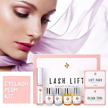

Mini Portable Eyelash Perm Simple Keratin Eyelash Perm Set Thick Curly Eyelash Growth Liquid Eye Makeup Tool