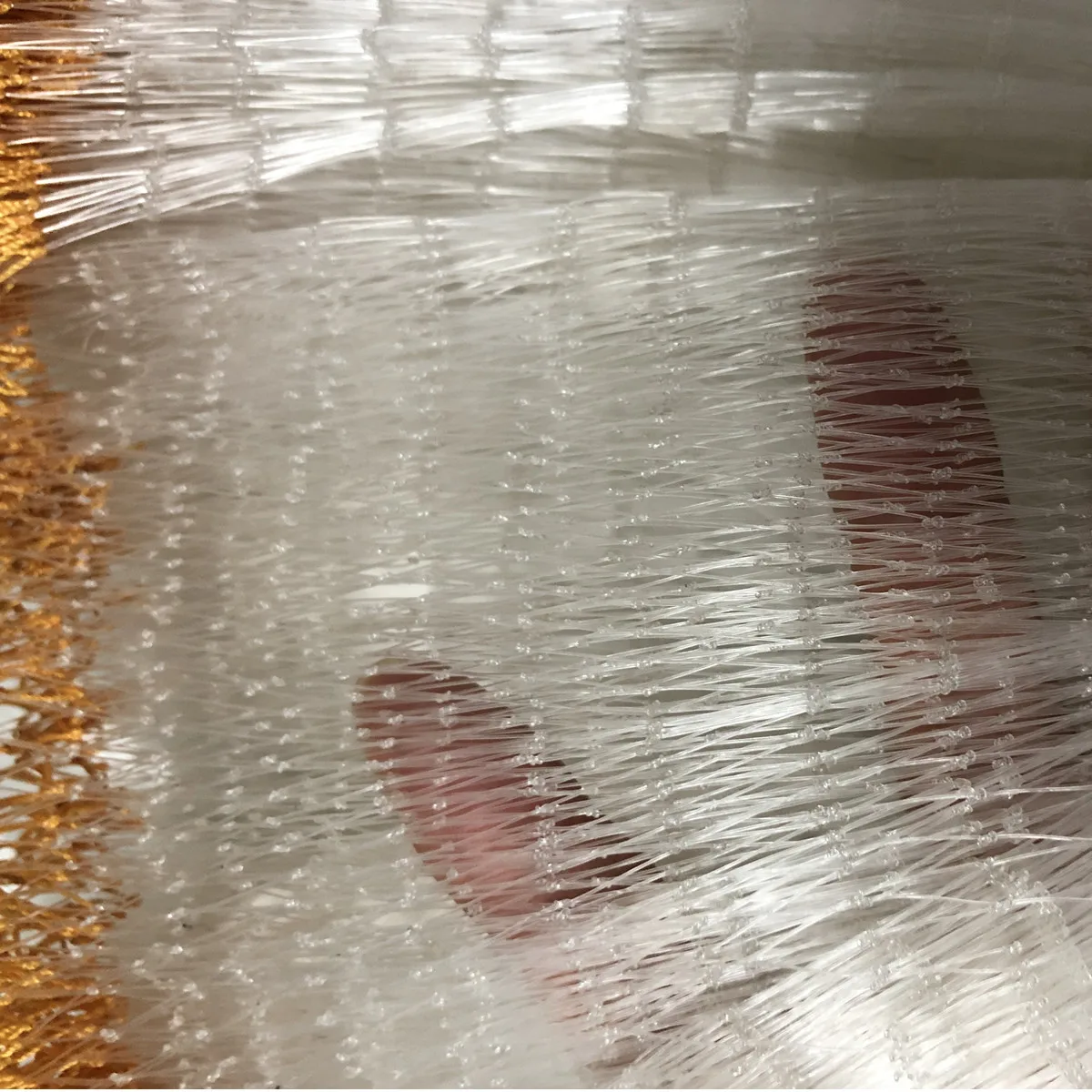 Fishing Net Semi-Finished Cast Net Height 3m-4.5m Hand Throwing Net Thickness 0.26mm Fishing Accessories Fishnet