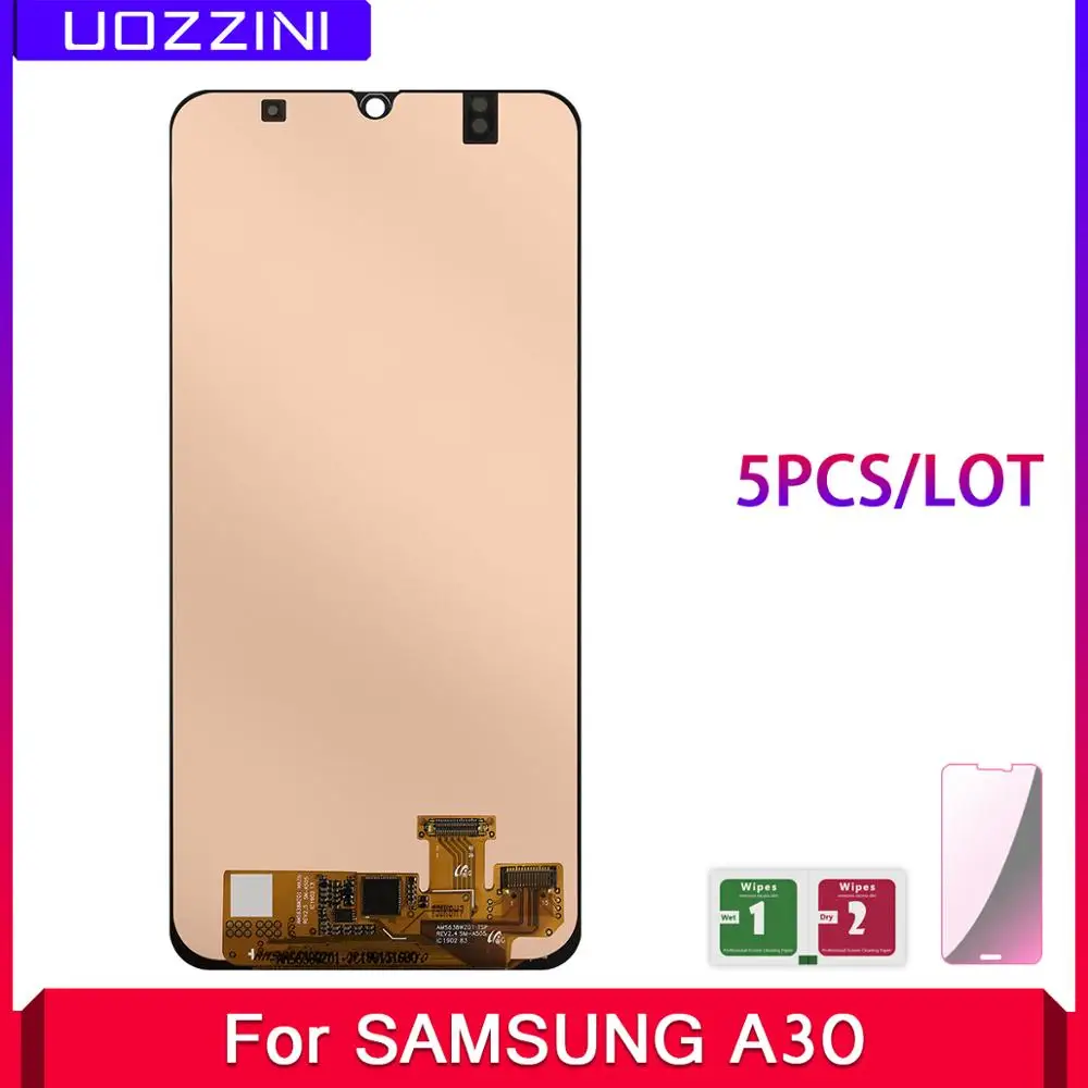 

5 Pcs/Lot Lcds For Samsung Galaxy A30 A305/DS A305F A305FD A305A LCD Display Touch Screen Digitizer Assembly