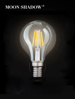 

MOONSHADOW LED Bulb Lamp E14 Warm Bright Energy-Saving Soft Lighting Source 5W 6W 7W Led Pendant Light Bubble Bulb 220V