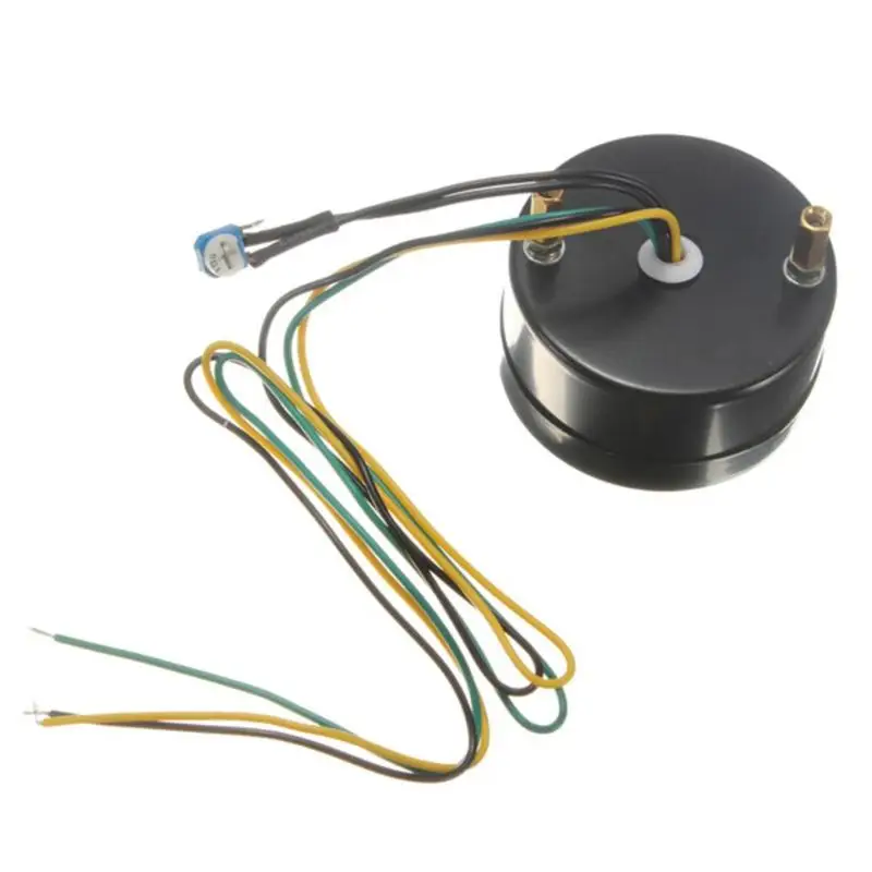 2 дюйма 52 мм Автомобиль Мотоцикл Круглый датчик уровня горючего 12V 8LED Дисплей Системы соотношение моторное масло топлива датчик прибора Универсальный