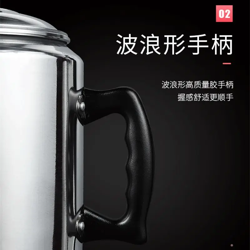 Aixiangru Hong Kong Style Espresso Coffee Maker Coffee Maker Coffee Pot Aluminum Alloy Milk Tea Pot Hand Made Coffee Maker Kitchen Accessories 3L Teapot