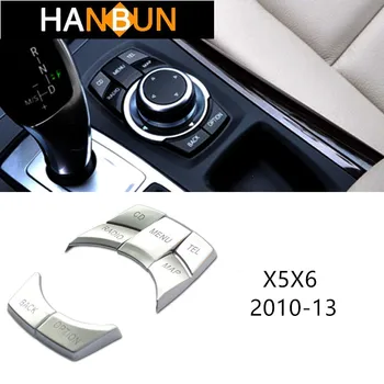 

Car Console Multimedia Driver Buttons Decorative Cover Trim Stickers For BMW 3/5 series E90 E60 X1 Z4 X5 X6 Interior Accessories