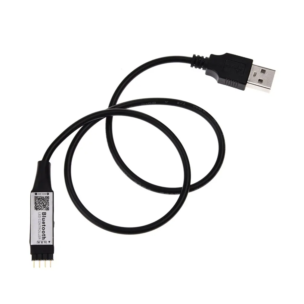 Мини 5 в Usb Rgb Bluetooth контроллер светодиодный светильник контроллер Диммер 4Pin Rgb Rgbw через Ios/Android Phone Appv