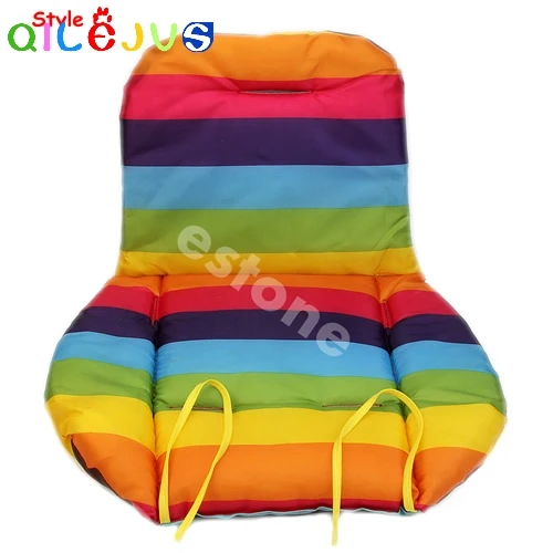 Подушка для детской коляски, подкладка для коляски/Подушка для автомобильного сиденья, радужная Водонепроницаемая 85WA - Цвет: Style C