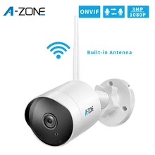 HD 1080P 3 мегапиксельная Wi Fi IP камера цилиндрическая ONVIF