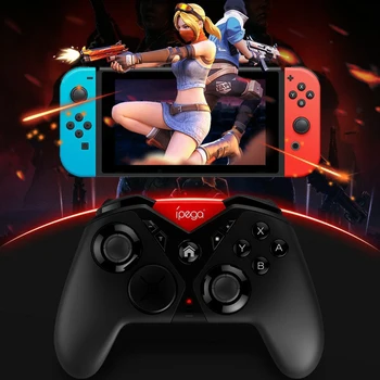 

Ipega PG-SW001 Wireless Bluetooth Controller Gamepad Joystick for Nintendo Switch Android Smartphone(Black)