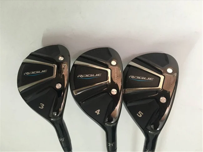 

ROGUE Hybrid ROGUE Golf Hybrid Golf Clubs 19/21/24 Degrees R/S Flex SPEEDER Graphite Shaft With Head Cover