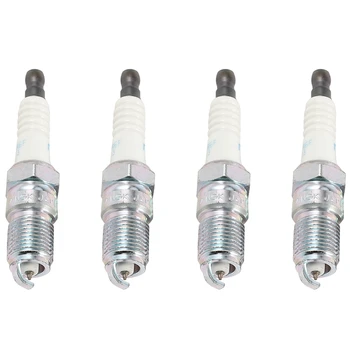 

4Pcs Car Spark Plug Iridium Alloy Spark Plug for Mazda 3 L3Y4-18-110 ITR6F-13