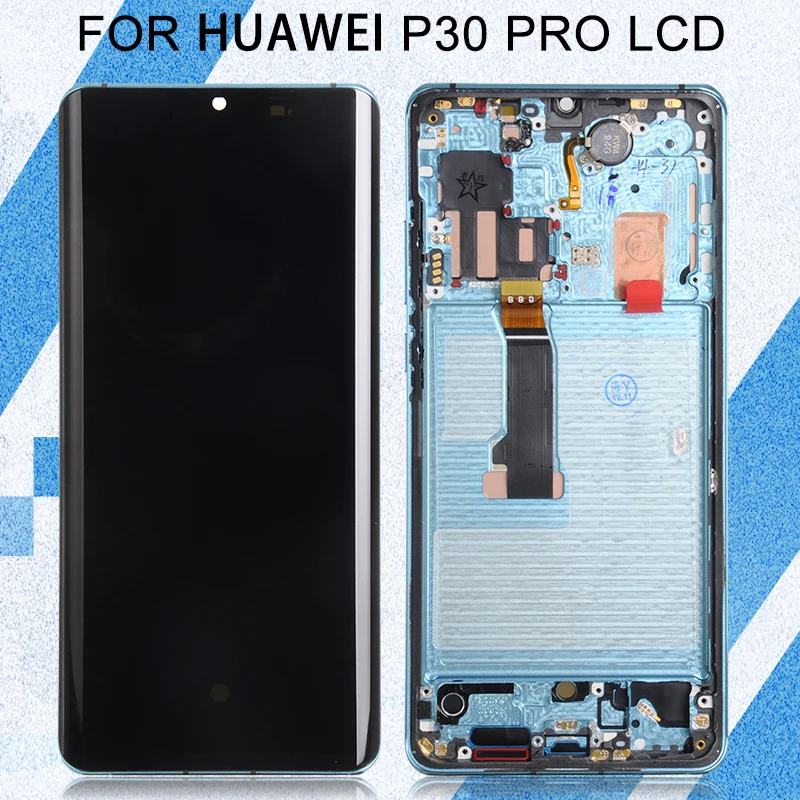 Catteny для huawei P30 Pro ЖК Дисплей кодирующий преобразователь сенсорного экрана в сборе 6,47 дюймов VOG-L04 VOG-L09 VOG-L29 Дисплей