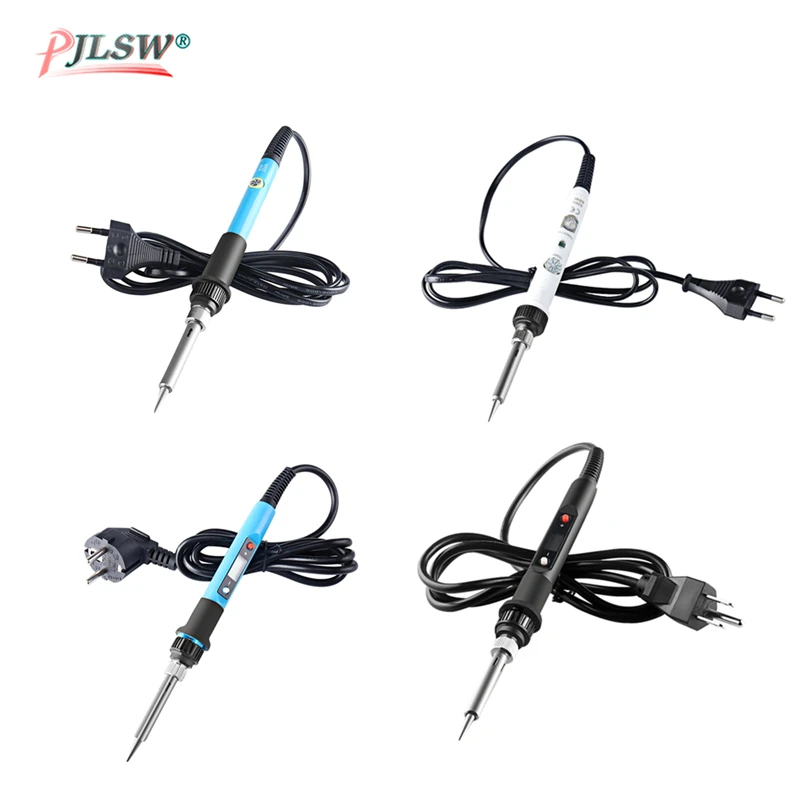 

60W/80W Electric soldering iron temperature adjustable 220V 110V Welding Solder iron rework station soldering iron accessories