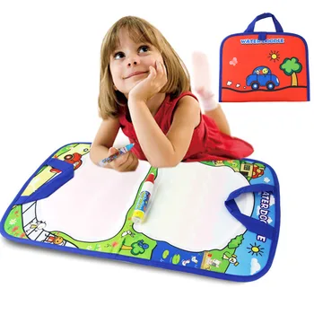 

Kids Magic Water Canvas Blanket Write Draw Pen Handbag Doodle For Early Baby YH-17