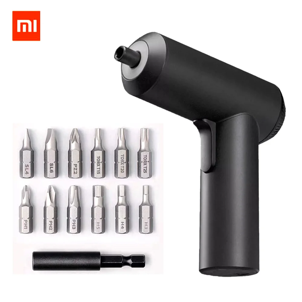 Xiaomi Mijia электрическая отвертка с 12 шт. S2 Биты для отвертки 3 6 в 2000 мАч беспроводной