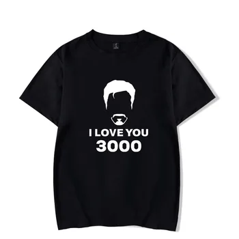 

2020 Summer T Shirt Tony I Love You 3000 Times Tshirts Iron Men Short Sleeve Streetwear Casual Tee Shirt Homme