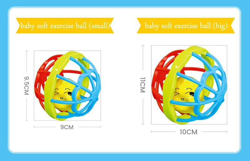 Детская игрушка-погремушка ручной работы, Забавный Прорезыватель для новорожденных, погремушка, От 0 до 1 года, Детская развивающая игрушка, мягкий резиновый шарик, игрушки высокого качества