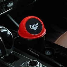 Автомобиль маленькая урна автомобиль креативный мусорный бак оснащение салона машины автомобиль мусорный автомобиль Интерьер автомобильные аксессуары ведро для хранения