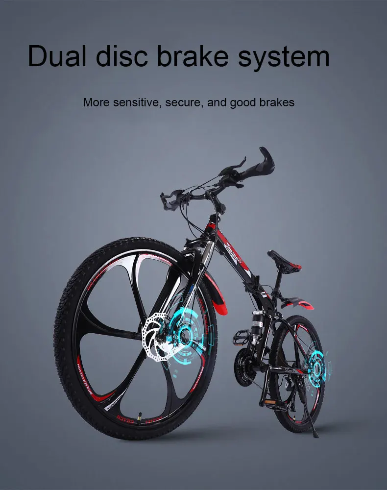 Perfect Cycling Bicycle Mountain Bike Adult Men and Women One Wheel Off Road Speed Double Shocking Bicycle 2019 New 4 Perfect Cycling Bicycle Mountain Bike Adult Men and Women One Wheel Off Road Speed Double Shocking Bicycle 2019 New 4