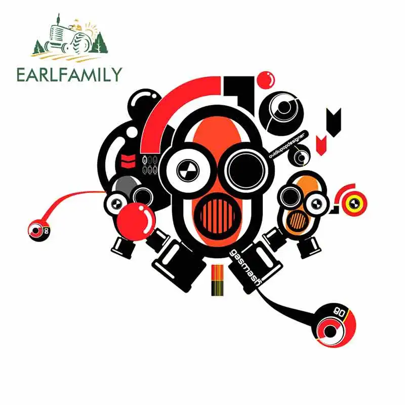 EARLFAMILY 13 см x 10 6 для роботов 3G Raphics автомобильные оригинальные креативные наклейки