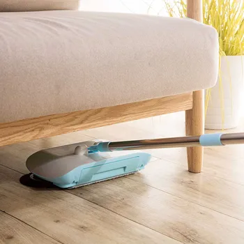 

Push Type Sweeping Machine Stainless Steel Magic Broom Dustpan Household Hand Push Sweeper Floor Cleaner