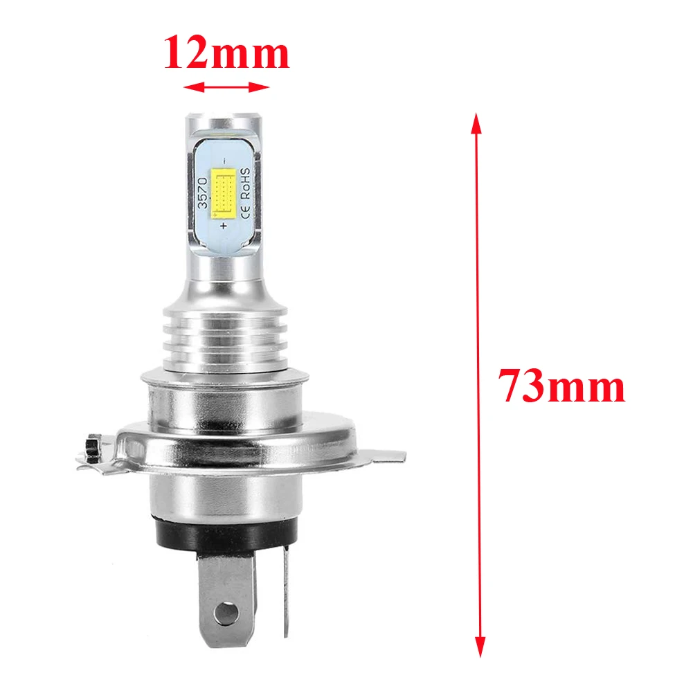 H4 DC 12 V-24 V 35W 6000k 9003 HB2 супер белый CSP светодиодный головной светильник s лампочки комплект высокий низкий пучок Canbus туман светильник дальнего и ближнего головной светильник s
