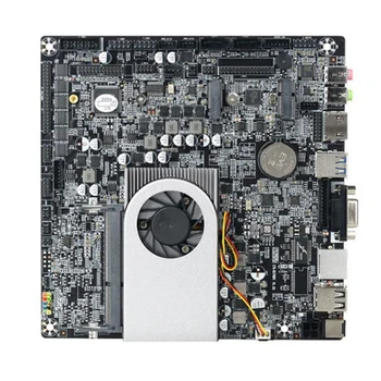 

Mini ITX Motherboard P4405L1 2.1GHz DDR3 8GB/133Hz Thin Mainboard with Cooling Fan Support Wifi Bluetooth for Desktop