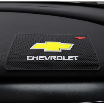 

1Pcs Car Logo Anti Slip Pad Phone Holder Non-Slip Mat Non slip Mats For Chevrolet Tahoe Cruze Z71 Aveo Camaro Captiva Equinox