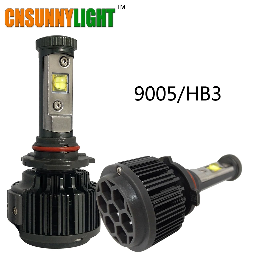 Супер яркий светодиодный светильник CNSUNNY E70 H7 H11 9005 9006 лампы 7200lm без ошибок Canbus 6000K