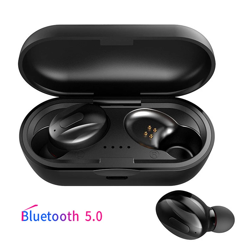 

TWS 5.0 Bluetooth headphone 3D stereo wireless earphone with dual microphone