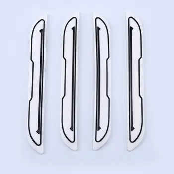 

4pcs/set Car Door Edge Guard Strip Anti-Collision Decorative Protector Rubber