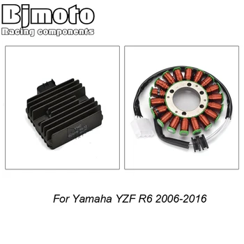 

BJMOTO YZF-R6 Motorcycle Voltage Rectifier Regulator Engine Stator Coil For Yamaha YZF R6 2006-2016