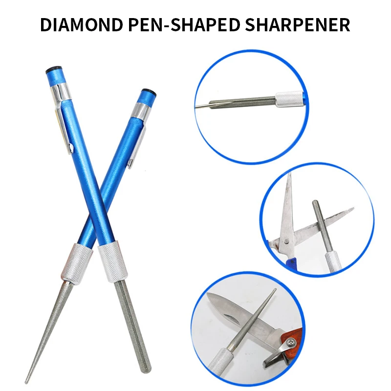 

1pc Knife Sharpening Rod Retractable Diamond Sharpening Tool For Kitchen 2020