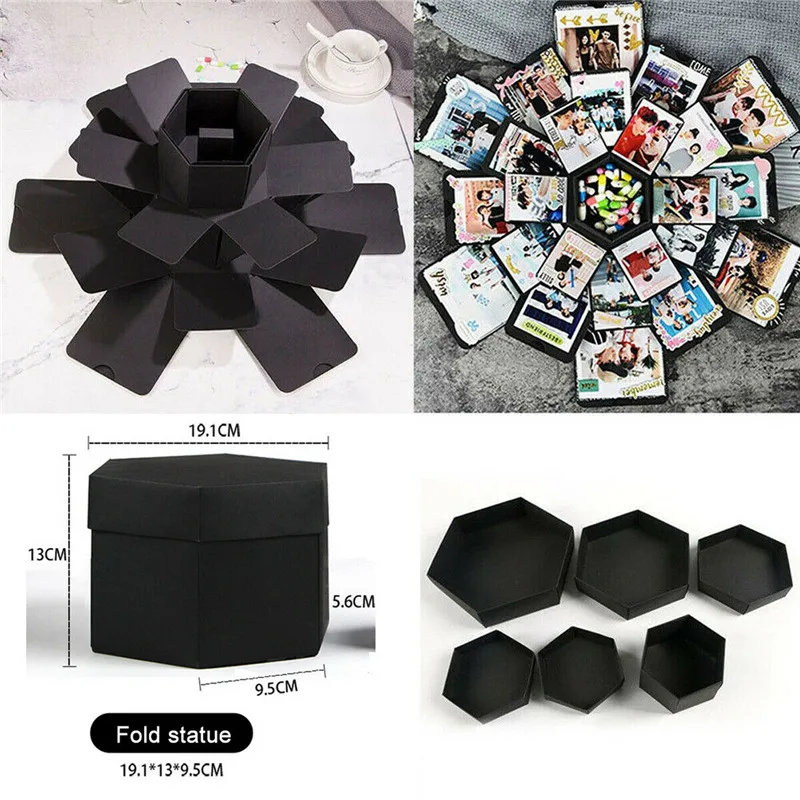 Креативный сюрприз DIY Explosion Box фотоальбом Love Memory альбом для скрапбукинга на