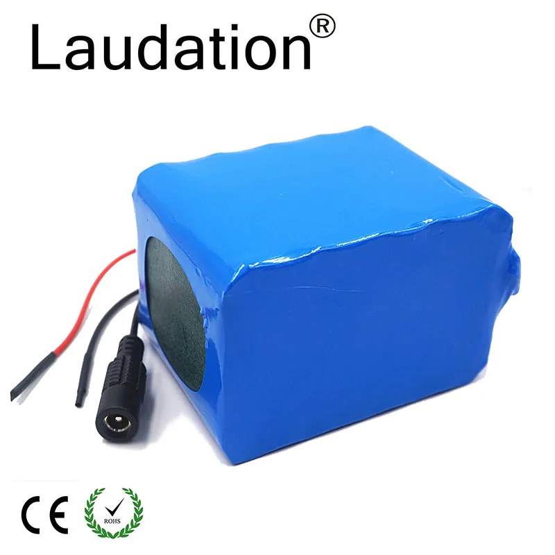 Laudation 12V 10ah батарея новая высокая емкость Защита 11,1 V 12V литиевая аккумуляторная батарея 12V 10000mAh Емкость Горячая