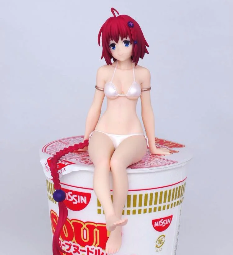 

Anime Pressure Instant Noodles of Glorious to LOVE Darkness Black Saki Bud Sub-Garage Kit Model